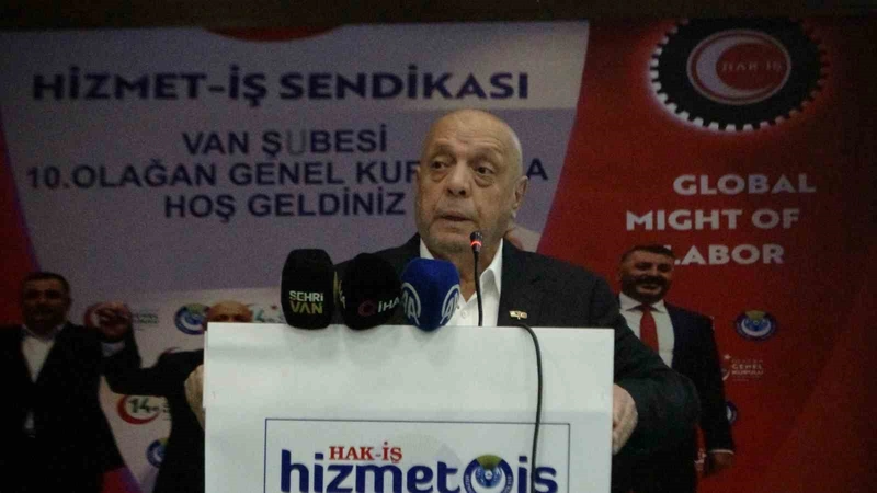 HAK-İŞ Genel Başkanı Arslan: 