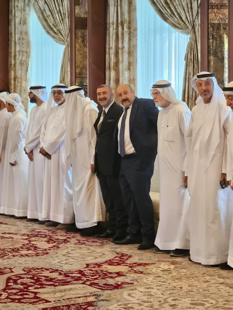 İsmail Karadağ, BAE Lideri El Nahyan ile Görüştü
