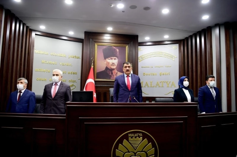 Malatya Büyükşehir Meclisi, 2021’in ilk toplantısını yaptı
