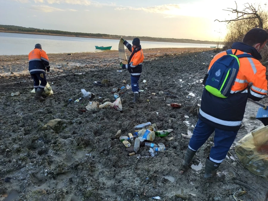  BARAJ HAVZALARINDAN 40 TON ATIK ÇIKTI