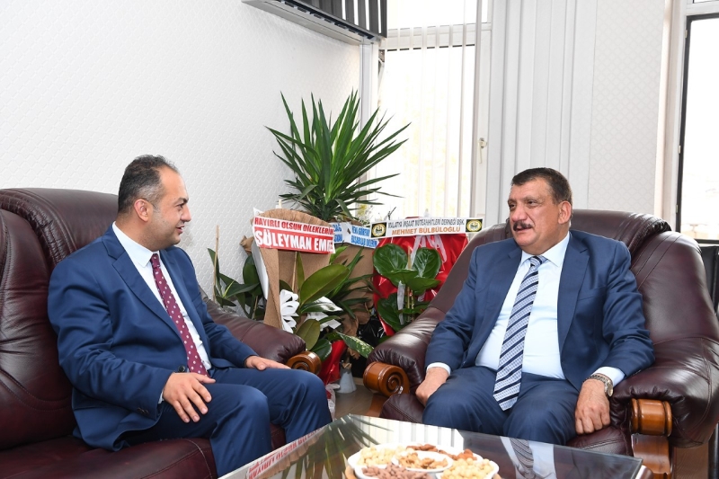 Başkan Gürkan’dan Baro Başkanı Demez’e hayırlı olsun ziyareti
