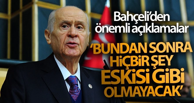 Bahçeli: 