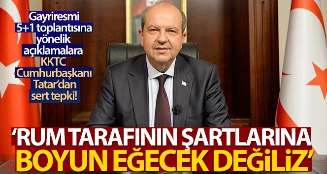 KKTC Cumhurbaşkanı Tatar: 
