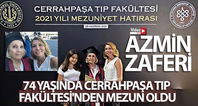 74 yaşında Cerrahpaşa Tıp Fakültesi