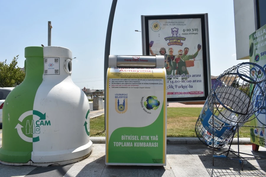 43 noktaya kumbara, 16 noktaya atık yağ!