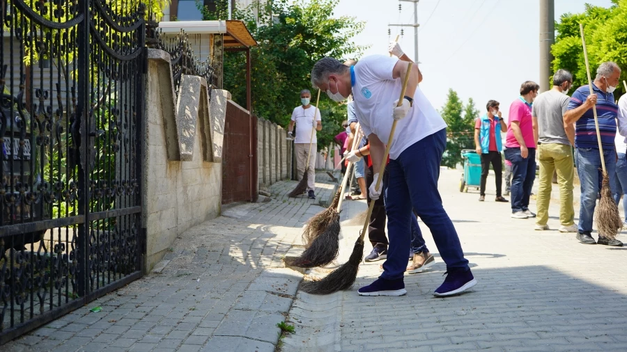Başkan Gerenli sorunları yerinde dinliyor
