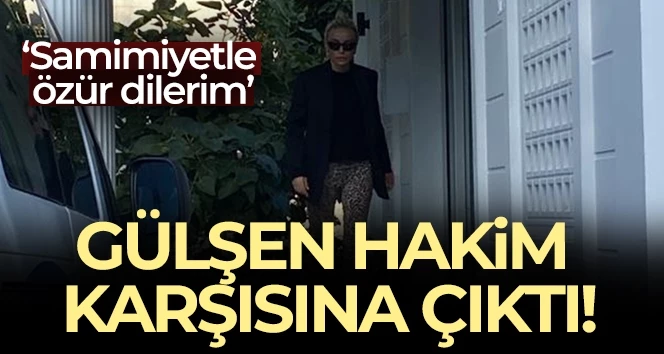 Şarkıcı Gülşen hakim karşısına çıktı: 