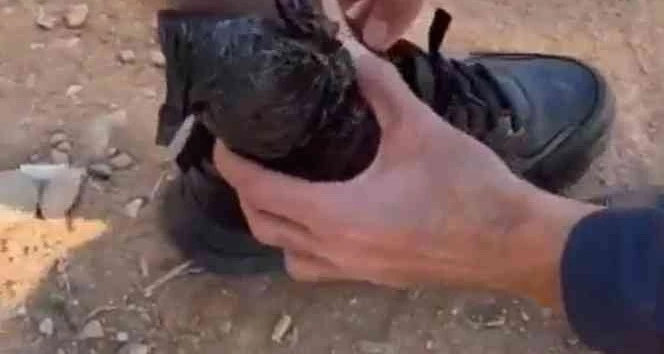 1,5 kilogram kubar esrarla yakalandı, çorabından bile çıktı