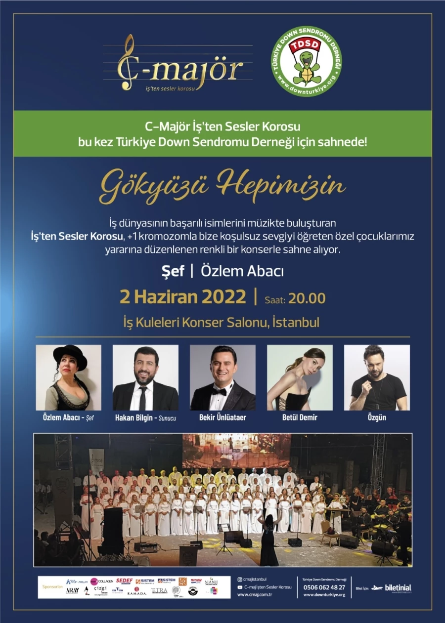 Down Sendromlu Çocuklara Destek Konseri