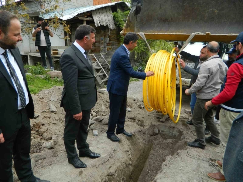 Posof’ta doğalgaz sevinci