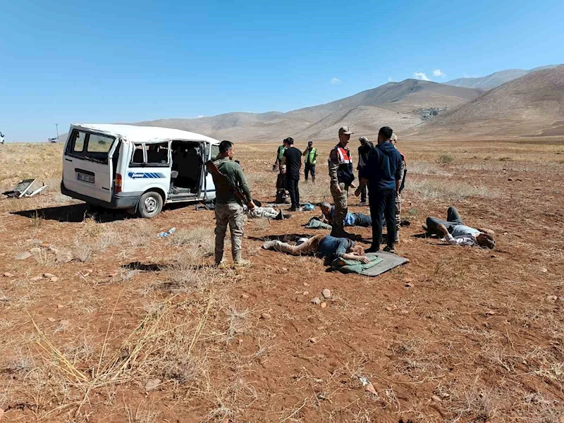 Çatak’ta trafik kazası: 6 yaralı