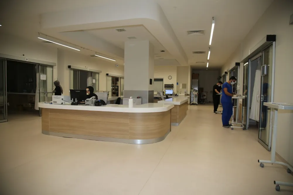 ERZURUM ŞEHİR HASTANESİNDE EN MODERN YOĞUN HİZMET..