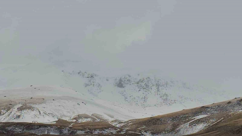 Süphan Dağı beyaza büründü