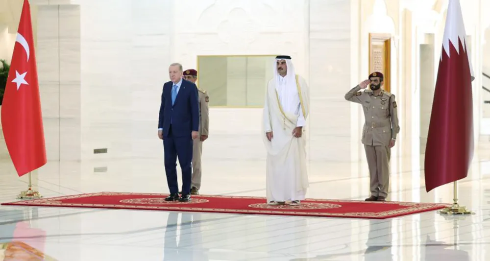Cumhurbaşkanı Erdoğan, Katar