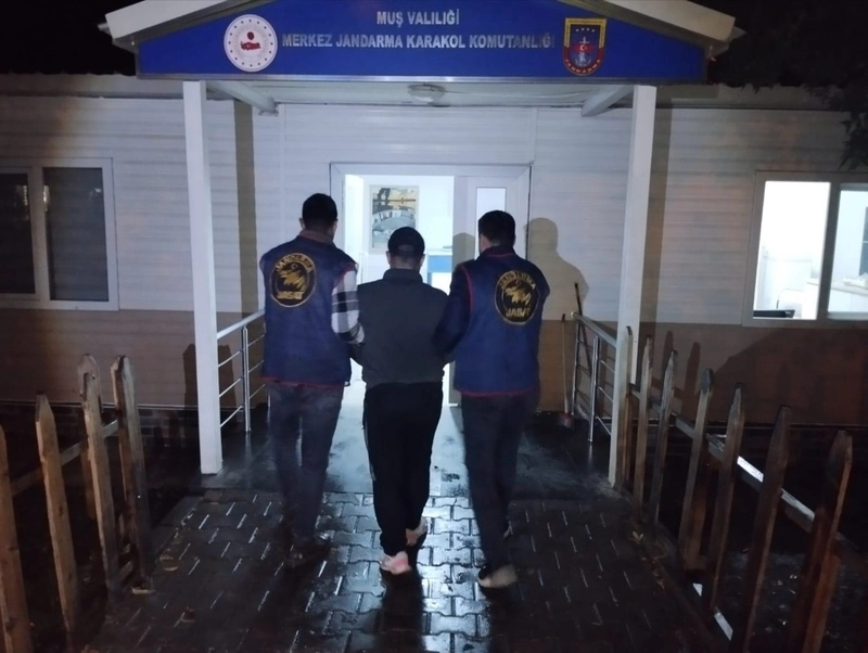 Muş’ta 17 yıl kesinleşmiş hapis cezası bulunan hükümlü yakalandı