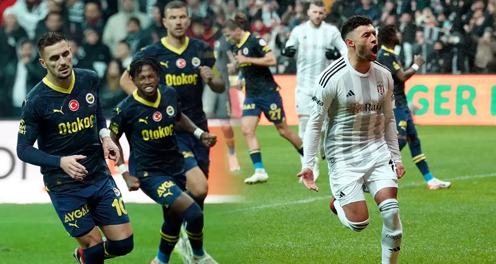  Beşiktaş-Fenerbahçe derbilerine yabancılar damga vuruyor