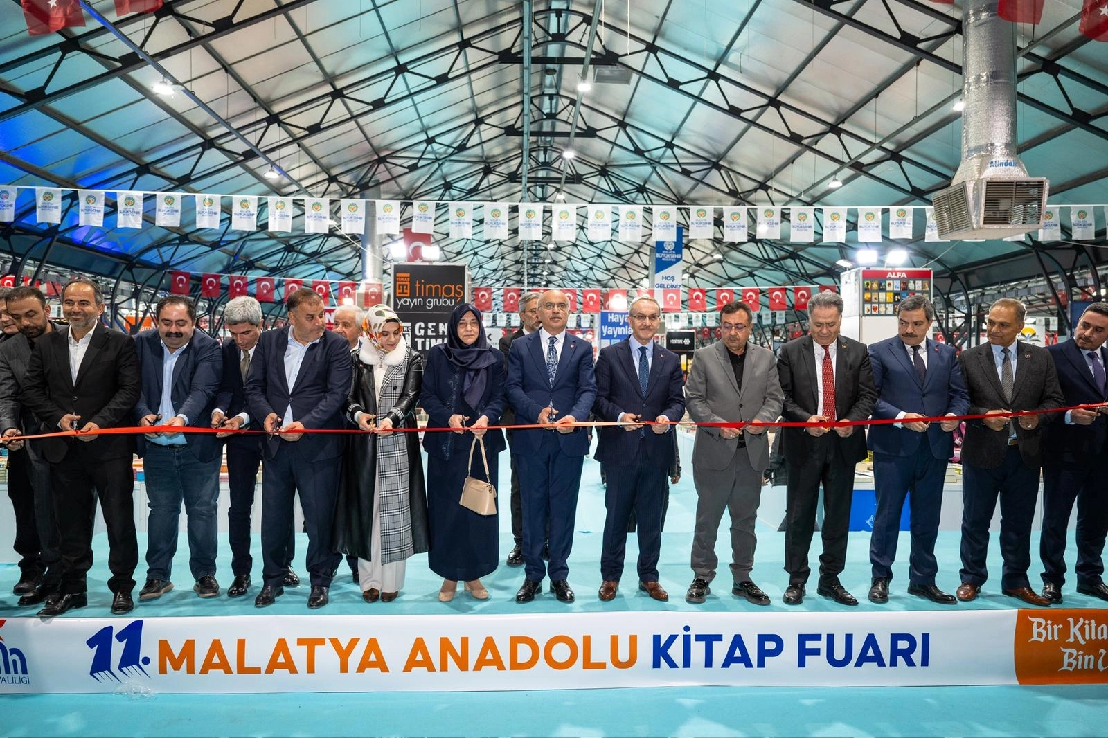 11. Malatya Anadolu Kitap ve Kültür Fuarı Açıldı