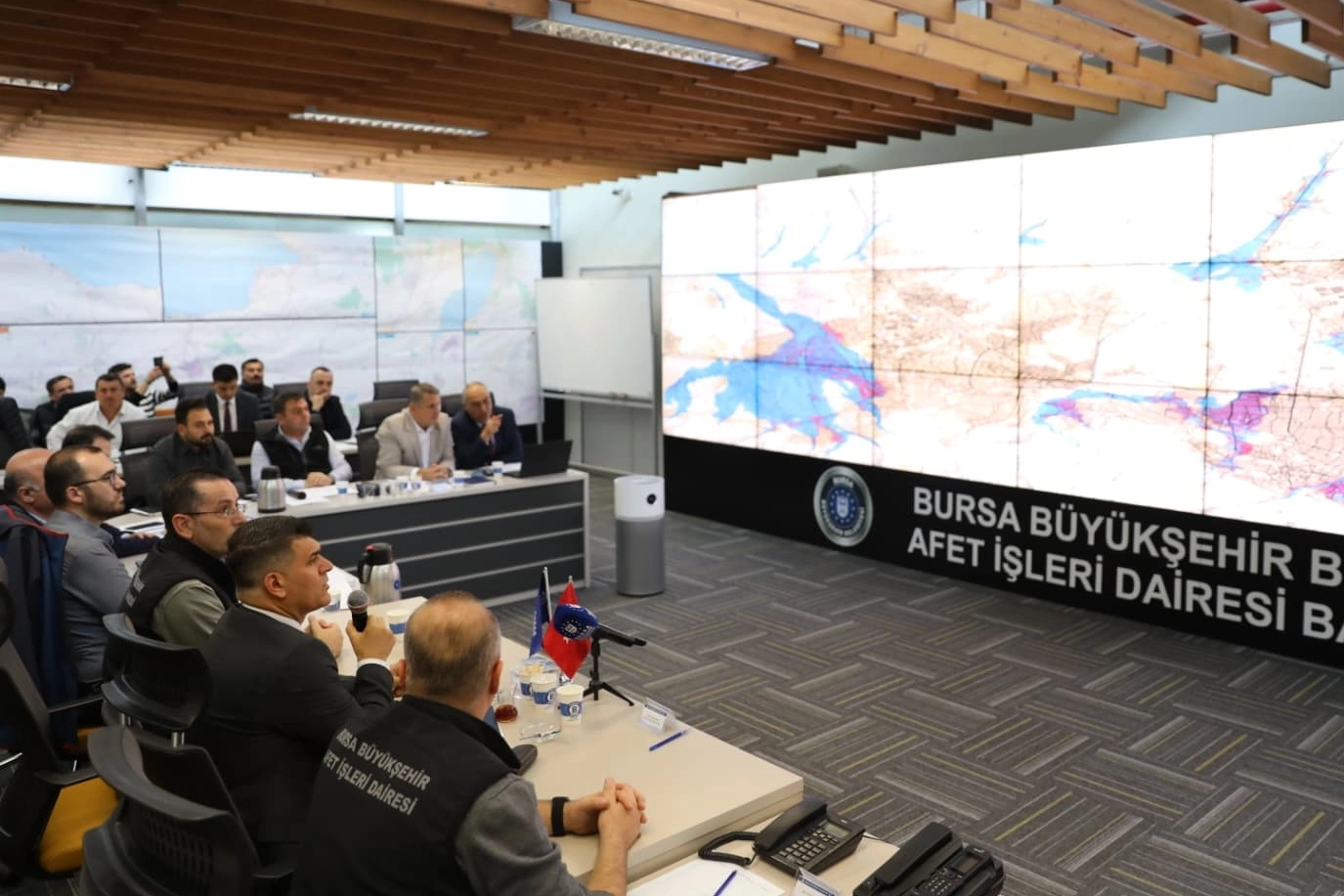 Bursa Büyükşehir, Sel ve Taşkınlara Karşı Tatbikat Yaptı