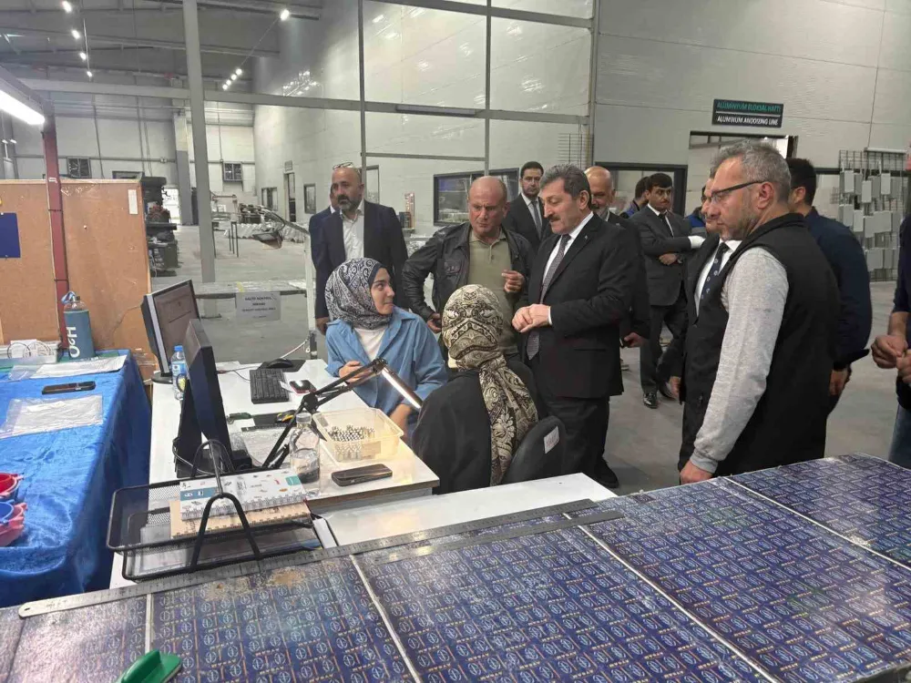 Bafra OSB’lerde üretim atağı: Vali Tavlı’dan yatırım turu