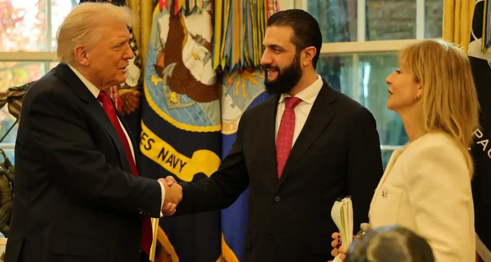 Trump ve eş-Şara bölgesel ve uluslararası konuları ele aldı