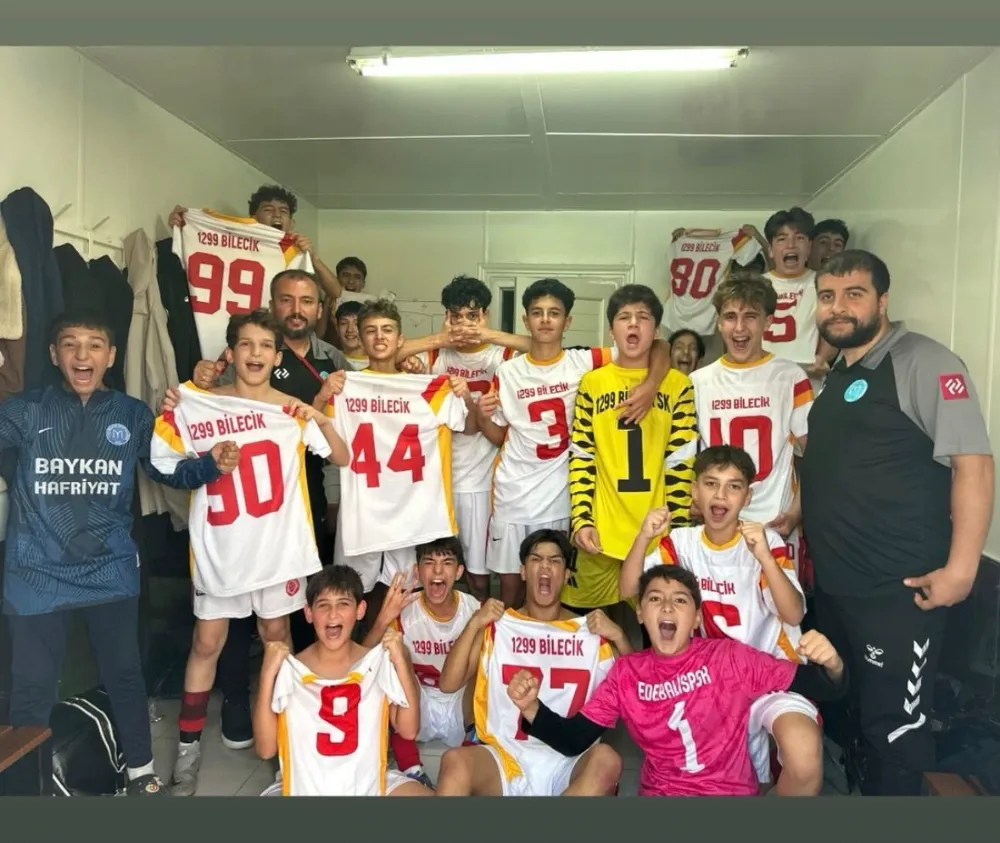 Bilecik U14 Gençler Ligi’nde derbinin kazanını 1299 Bilecik Futbol Kulübü oldu