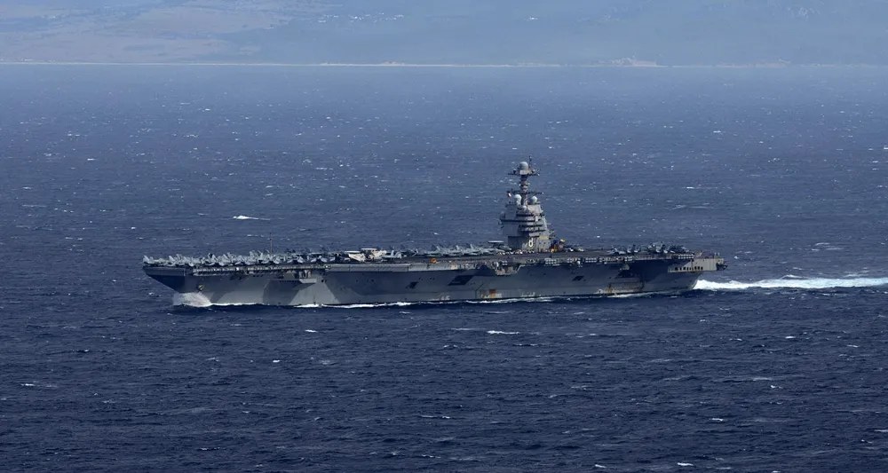 ABD uçak gemisi saldırı grubu Karayipler