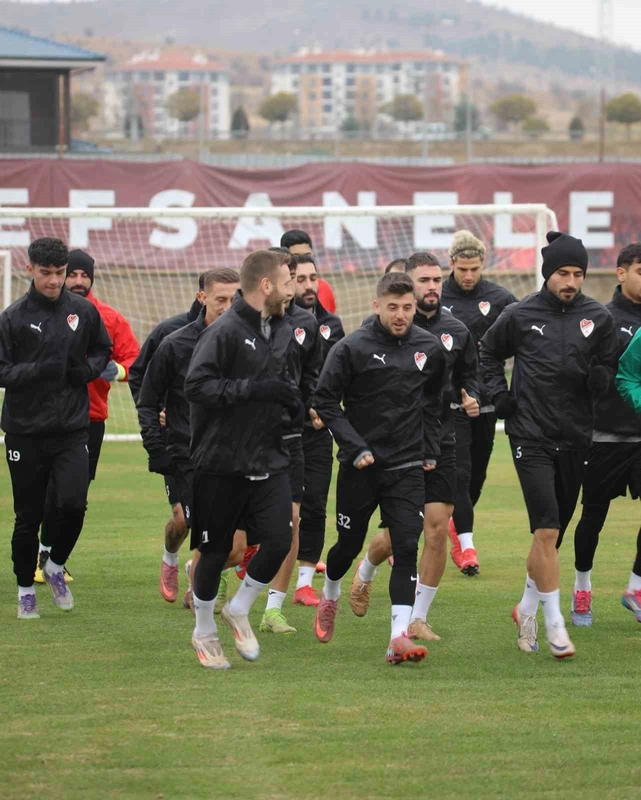 Elazığspor, Beykoz maçı hazırlıklarını sürdürüyor