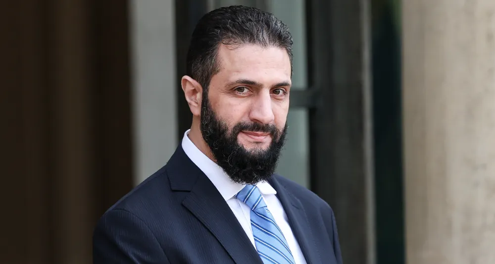 Suriye Devlet Başkanı Ahmed Eş-Şara, Beyaz Saray