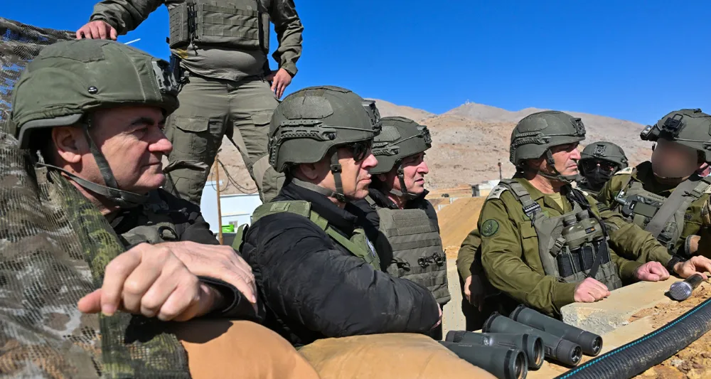 Netanyahu, Suriye’nin güneyinde İsrail işgali altındaki bölgeye gitti