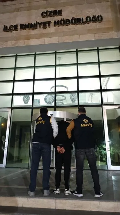 Şırnak’ta haklarında kesinleşmiş hapis cezası bulunan 2 kişi yakalandı