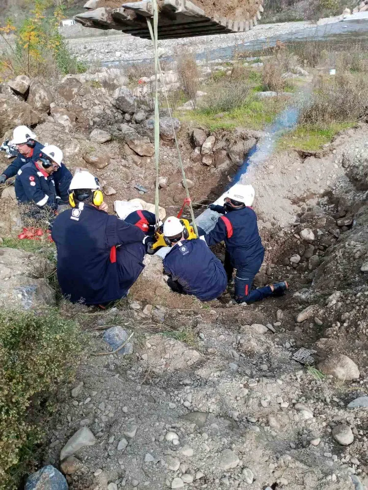 Zonguldak’a doğal gaz sağlayan boru hattında akış yeniden başladı