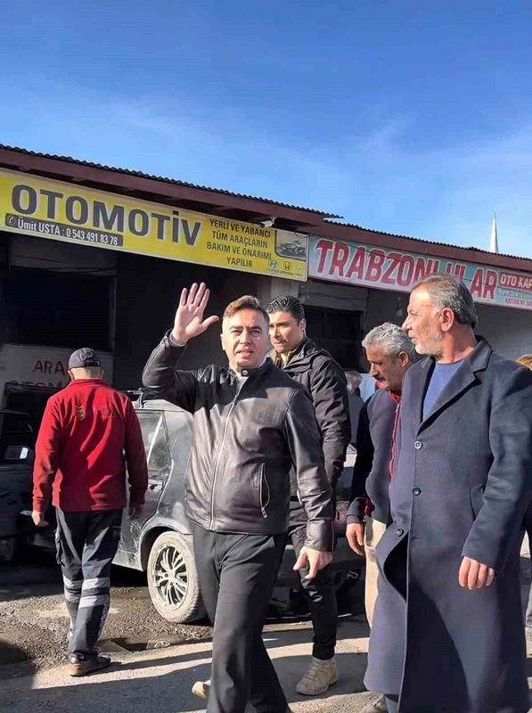 Ağrı Emniyet Müdürü Önder, Sanayi Esnafını Ziyaret Etti