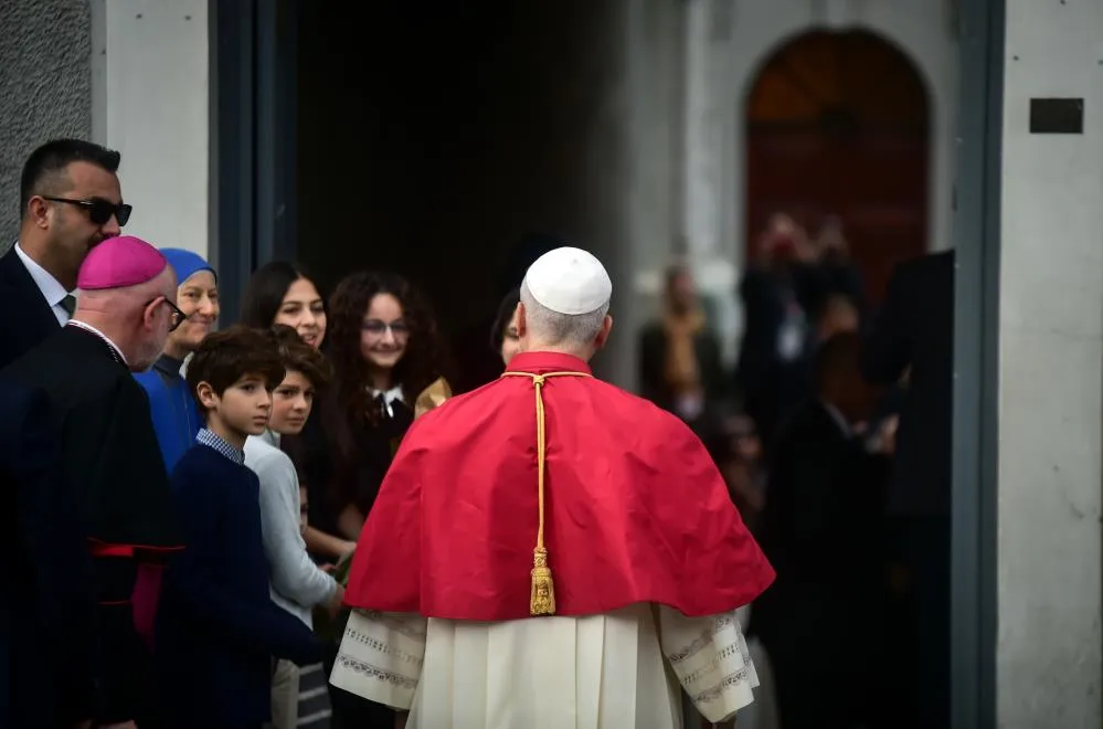 Papa 14. Leo, Şişli’deki Kutsal Ruh Katedrali’ne geldi