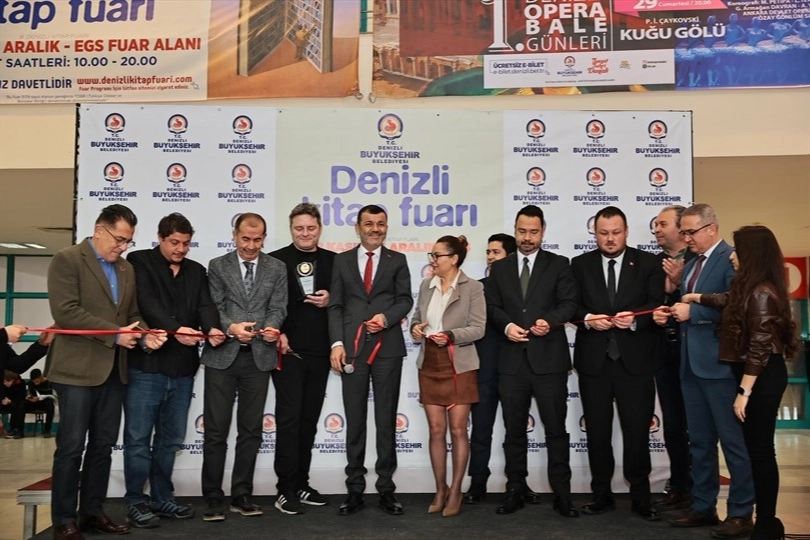 Denizli 8. Kitap Fuarı Yoğun Katılımla Açıldı