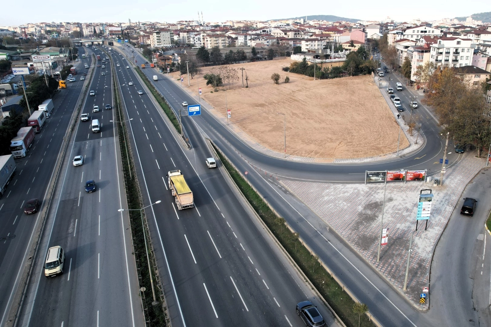 Gebze Eski Hal Kavşağı trafik sorununu çözüyor
