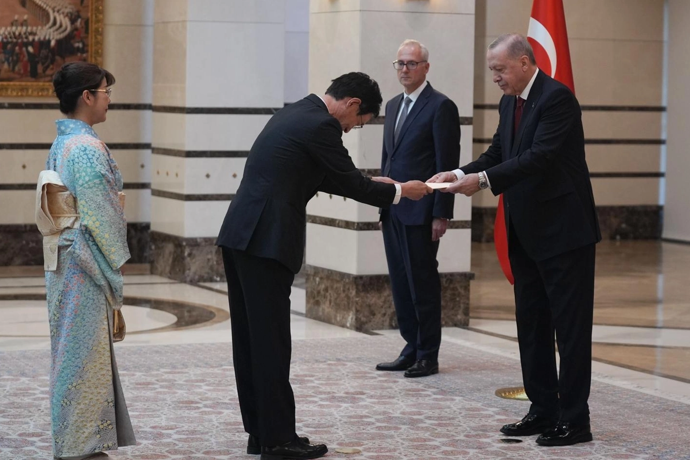 5 Büyükelçiden Cumhurbaşkanı Erdoğan