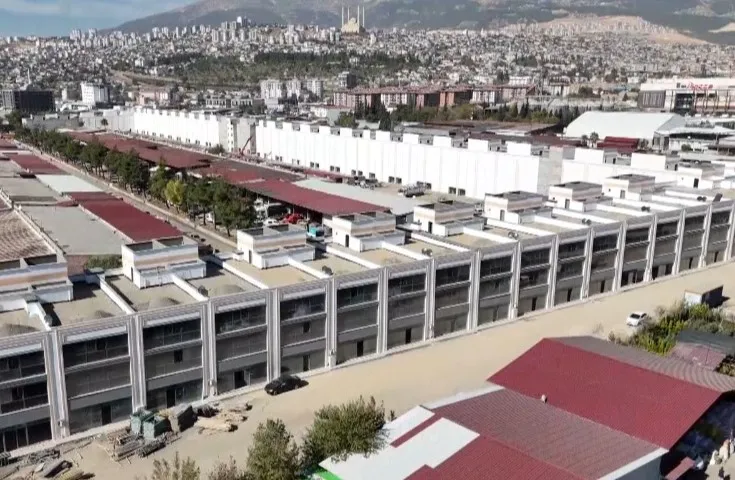 Kahramanmaraş ticaretinin kalbi yeniden atacak:Toptancılar Sitesi’nde yeni bloklar hızla yükseliyor