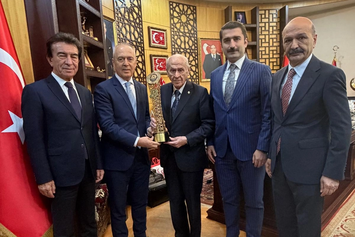 Türkiye Bisiklet Federasyonu Heyeti Bahçeli