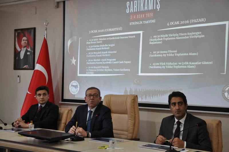 Sarıkamış Şehitleri 3-4 Ocak 2026