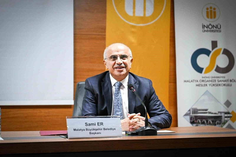 Başkan Sami Er, öğrencilere kariyer ve şehrin toparlanma sürecini anlattı