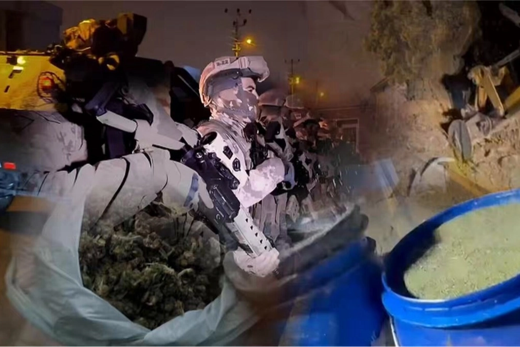 29 ilde dev uyuşturucu operasyonu: 1,6 ton madde ve 750 bin hap ele geçirildi