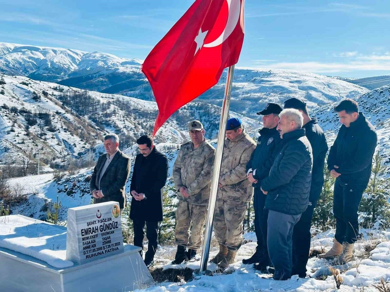 Şehit Emrah Gündüz için Mevlid-i Şerif programı düzenlendi
