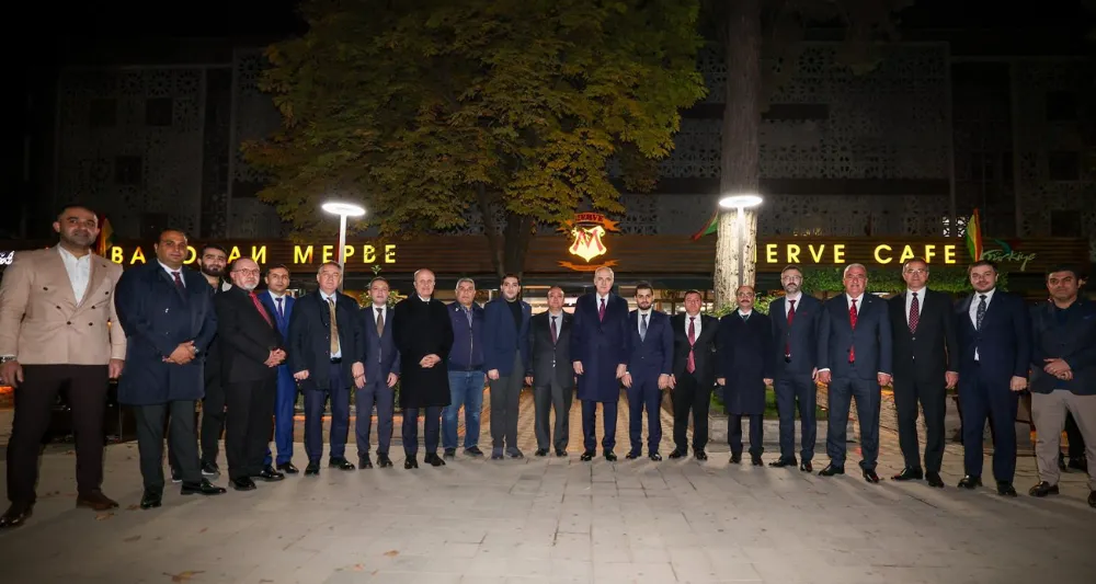 TBMM Başkanı Kurtulmuş, Tacikistan’da Türk iş adamlarıyla buluştu