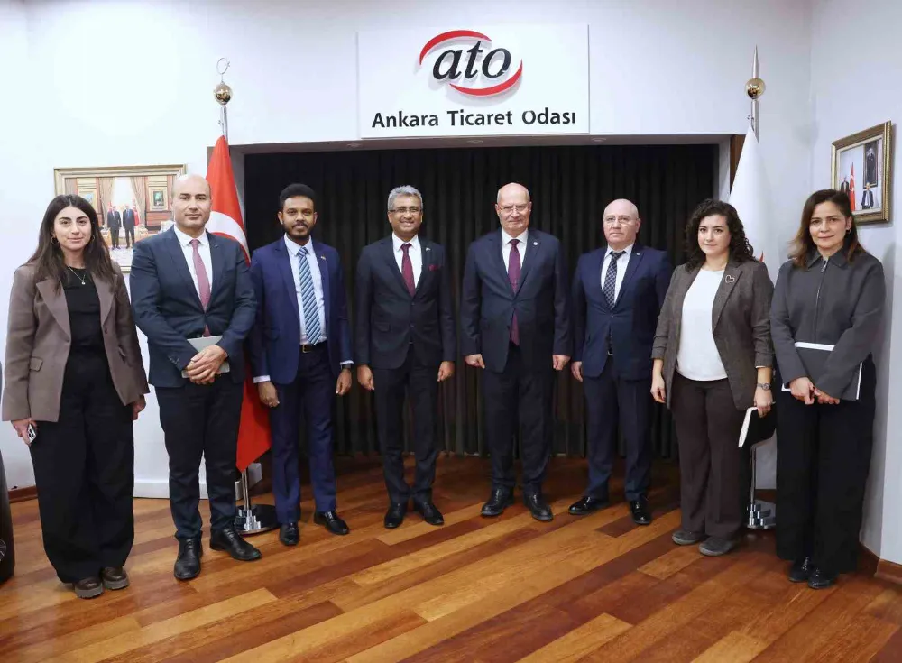 Sri Lanka Büyükelçisi Kadurugamuwa, ATO üyelerini Sri Lanka Expo 2026’ya davet etti