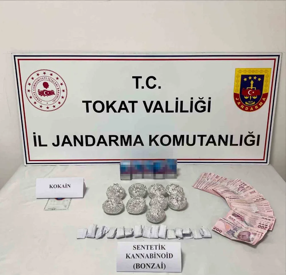 Tokat’ta jandarma uyuşturucu ticaretine geçit vermedi