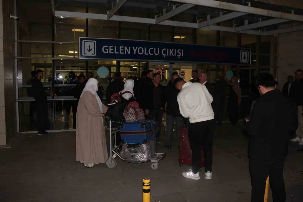 Suudi Arabistan’dan Şırnak’a ilk uçak seferi gerçekleşti