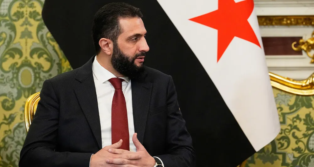 Suriye Devlet Başkanı Eş-Şara: 