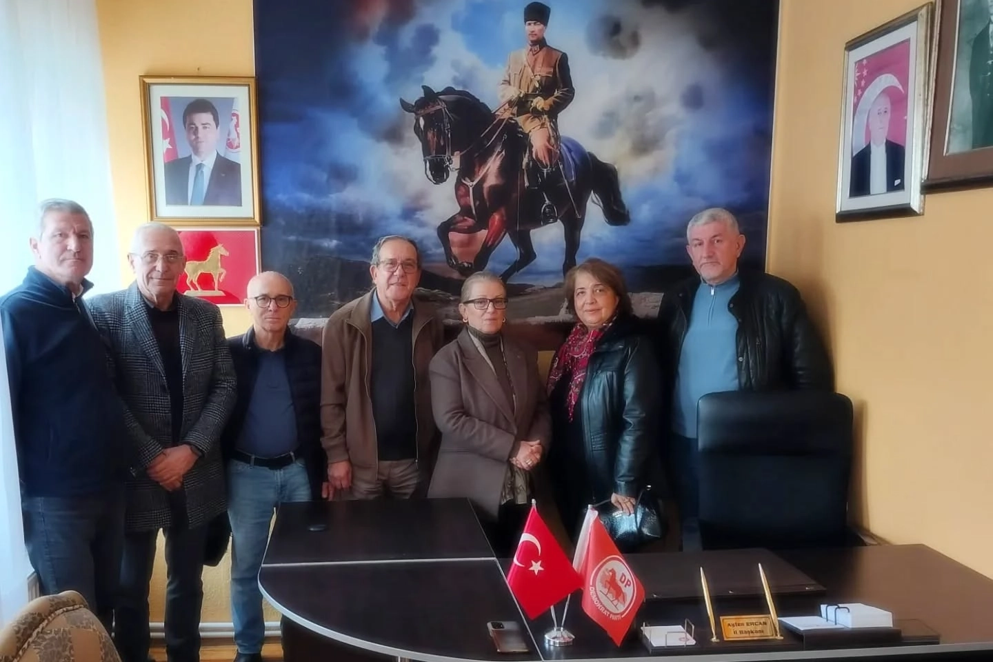 Edirne Emekliler Derneği DP İl Başkanı Ayten Ercan