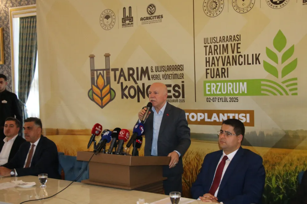 Erzurum’da Uluslararası Tarım ve Hayvancılık Fuarı Başlıyor
